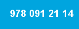 978 091 21 14 978 091 21 14